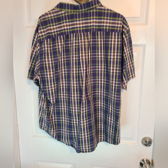 St. John's Bay Men's Classic Short Sleeve Button Down Shirt,  Size: XL - Picture 8 of 11